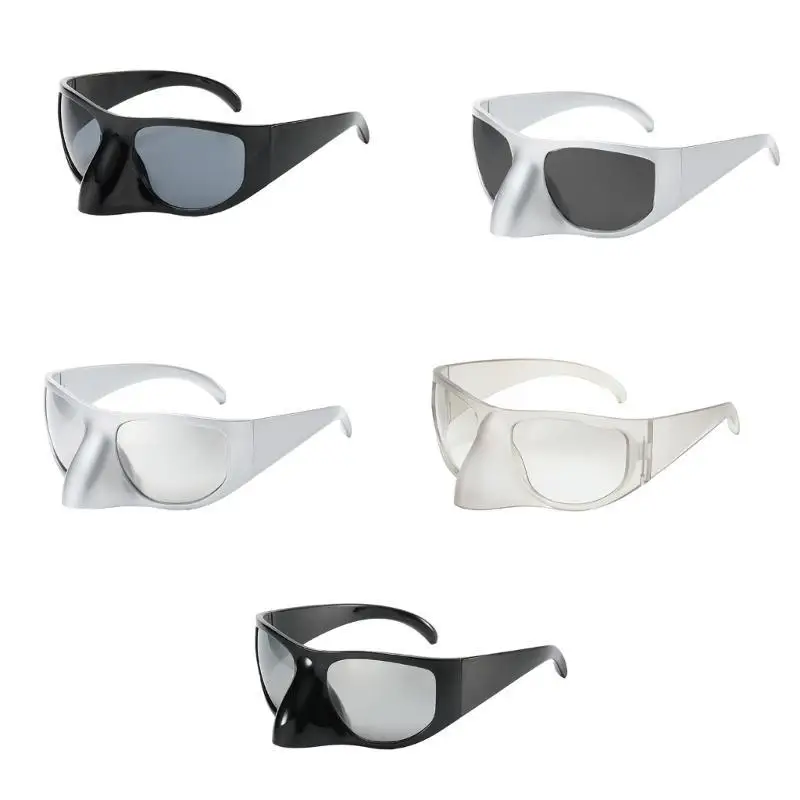 652F Y2k Futuristic Sunglasses Adult Unisex Carnivals Nightclub Taking Photo Glasses Subculture Sunglasses Sunproof Supplies
652F Y2k Futuristic Sunglasses Adult Unisex Carnivals Nightclub Taking Photo Glasses Subculture Sunglasses Sunproof Supplies