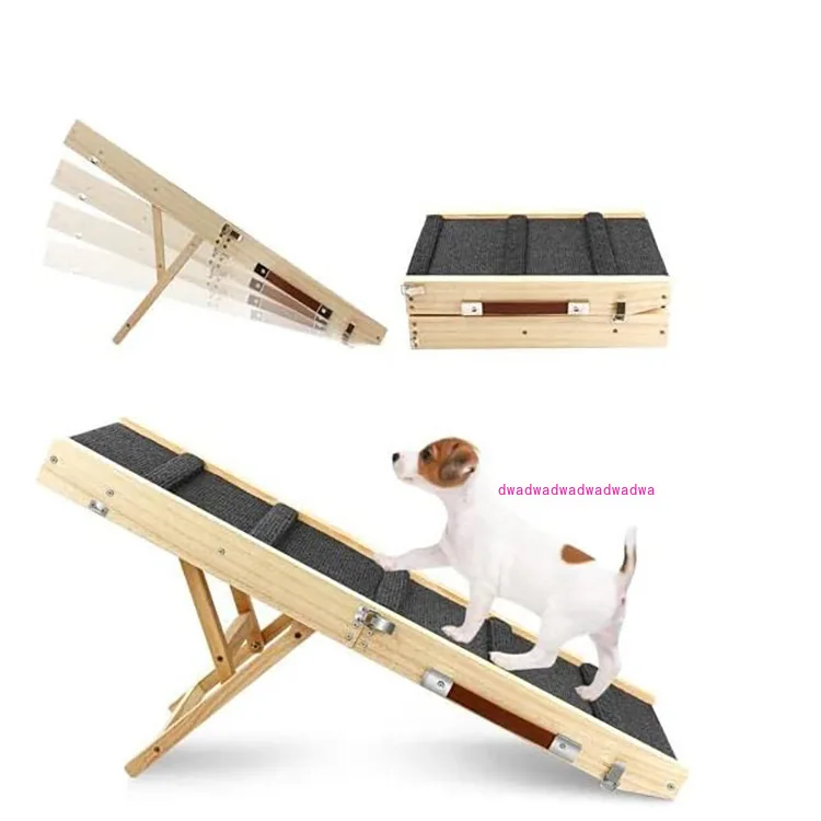 Wooden Dog Ladder Dog Rack Adjustable Indoor Outdoor Dog Foldable Portable Pet Ramp
Wooden Dog Ladder Dog Rack Adjustable Indoor Outdoor Dog Foldable Portable Pet Ramp