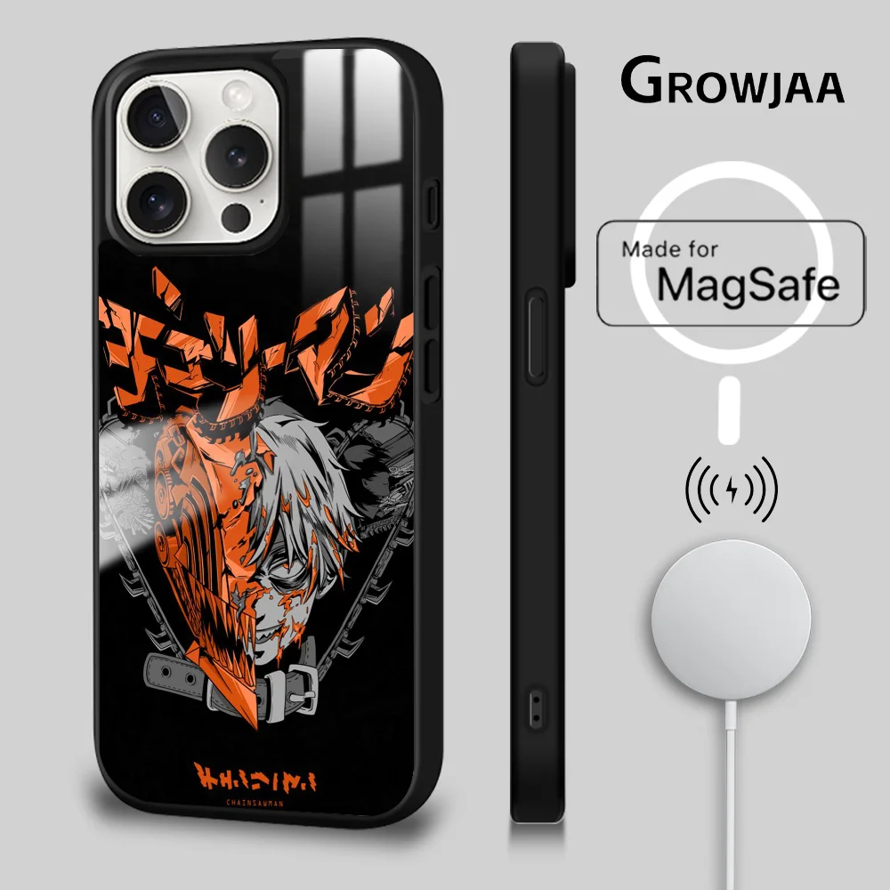 Anime Cool C_Chainsaw M_Man Phone Case For iPhone 16 15 14 13 12 11 Pro Max Plus Mini Magsafe Mirror Wireless Magnetic Cover
Anime Cool C_Chainsaw M_Man Phone Case For iPhone 16 15 14 13 12 11 Pro Max Plus Mini Magsafe Mirror Wireless Magnetic Cover