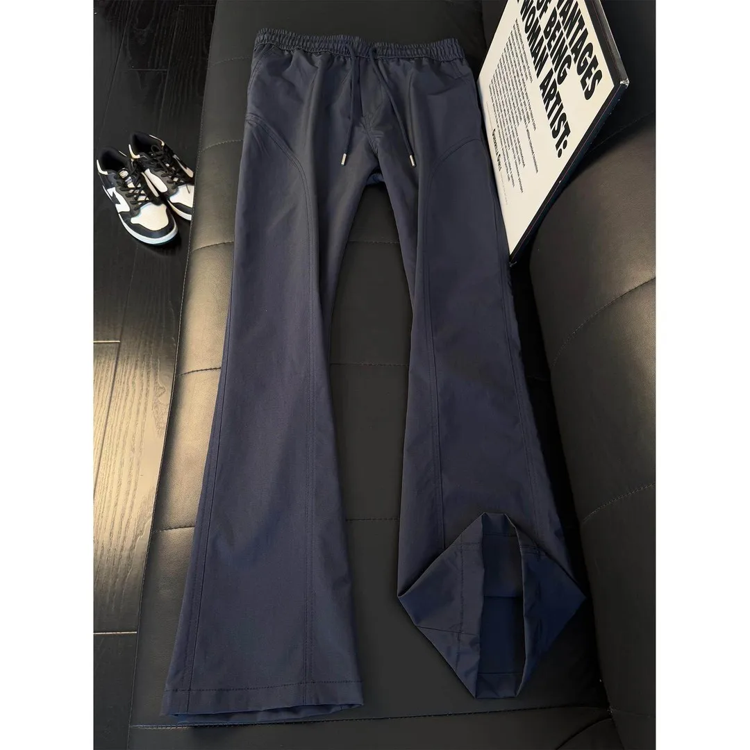 Quick Dry Ice Silk Men's Casual Pants Summer Loose Straight Leg American Style Knife Sport Long Trousers Dark Blue
Quick Dry Ice Silk Men's Casual Pants Summer Loose Straight Leg American Style Knife Sport Long Trousers Dark Blue