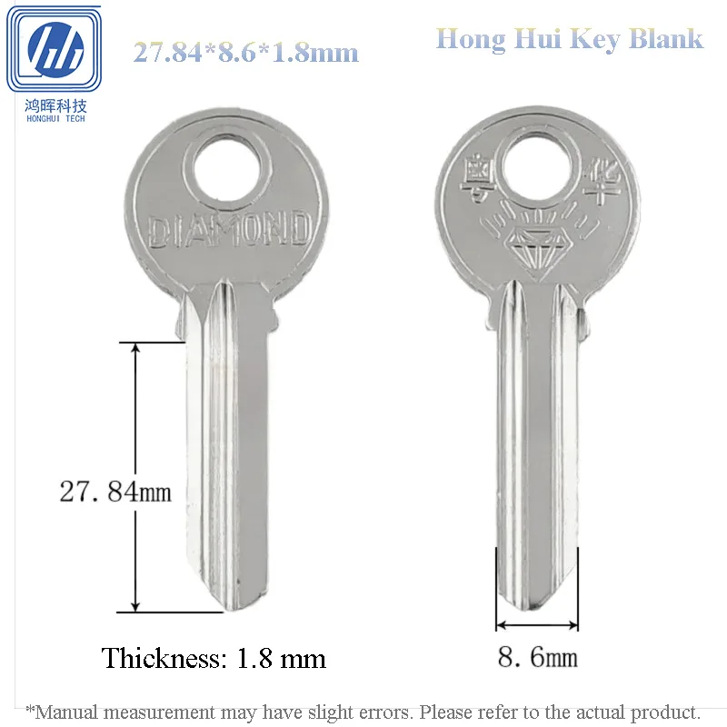5-100Pcs/lot Round Cylinder Brass Key Blank 27.84mm Groove House Padlock Locks Door Lock Uncut for Locksmith Tool Security
5-100Pcs/lot Round Cylinder Brass Key Blank 27.84mm Groove House Padlock Locks Door Lock Uncut for Locksmith Tool Security