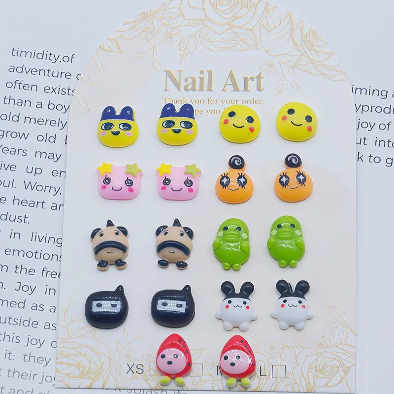 100pcs Cartoon forTamagotchi Nail Accessories Cute Resin Wearing Armor Accessories Cream Gel DIY Accessories
100pcs Cartoon forTamagotchi Nail Accessories Cute Resin Wearing Armor Accessories Cream Gel DIY Accessories 