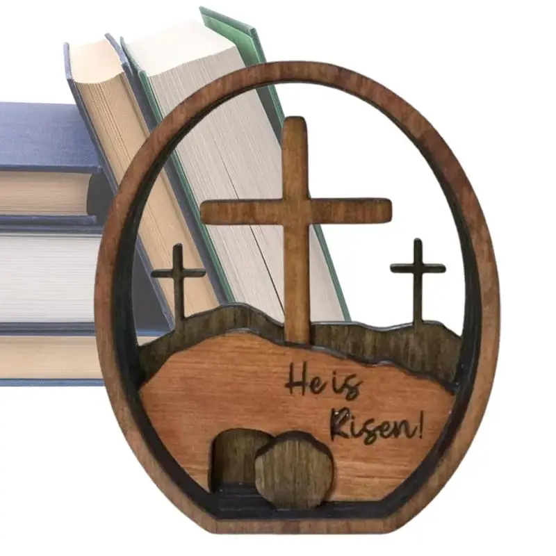 Empty Tomb Easter Scene Wooden Resurrection Scene Tiered Tray Kit Handcrafted Religious Decorations Easter Holiday Decorations
Empty Tomb Easter Scene Wooden Resurrection Scene Tiered Tray Kit Handcrafted Religious Decorations Easter Holiday Decorations