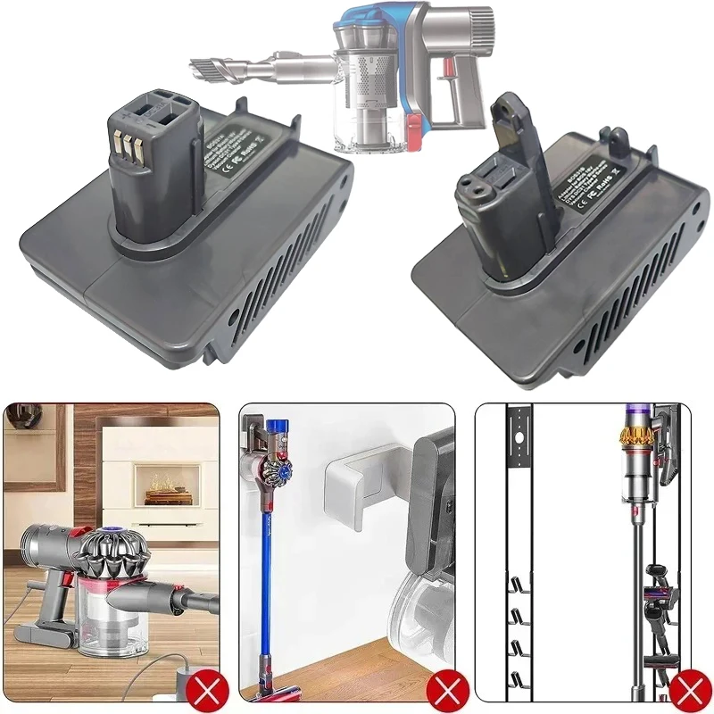 Для литий-ионного аккумулятора Bosch 18 В BOS31A BOS31B Адаптер аккумулятора для портативного пылесоса Dyson типа A серии B
Для литий-ионного аккумулятора Bosch 18 В BOS31A BOS31B Адаптер аккумулятора для портативного пылесоса Dyson типа A серии B