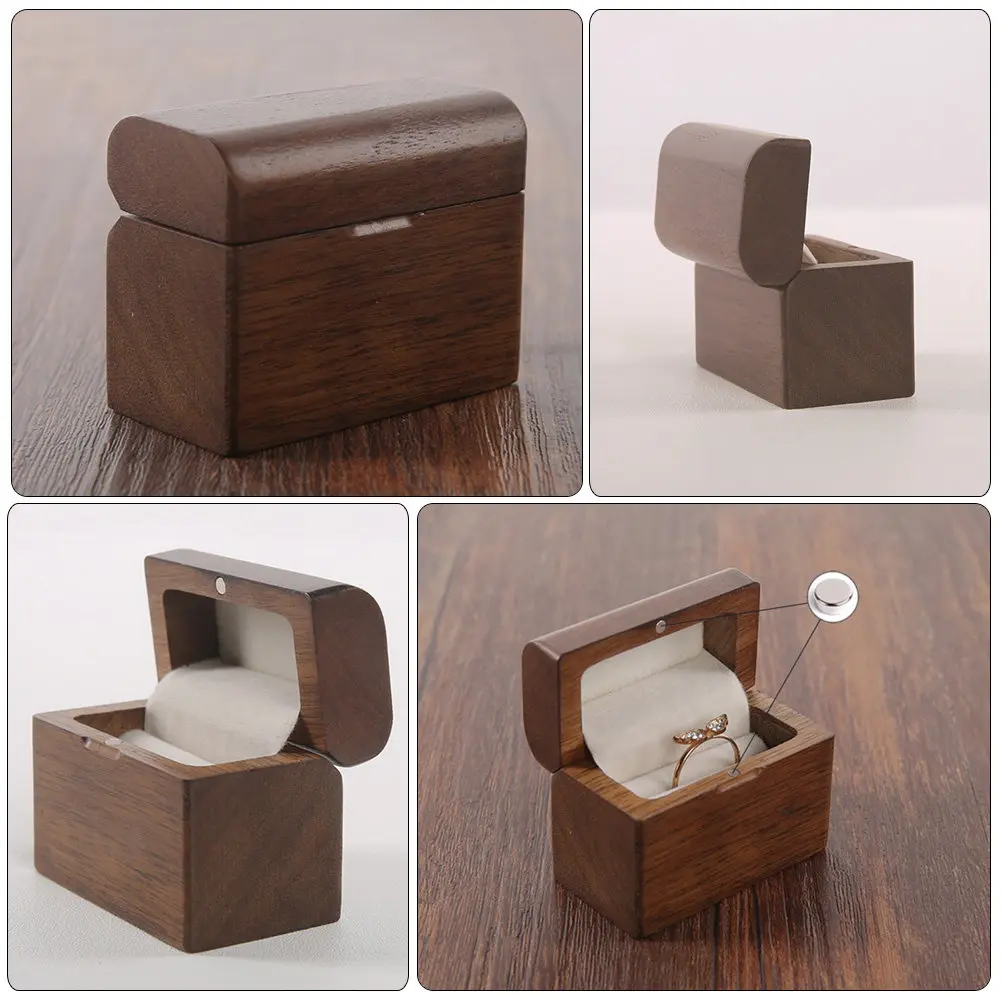 Engagement Ring Box Wooden Case with Light for Proposal Wedding Anniversary Romantic Gift Jewelry Storage Organizer
Engagement Ring Box Wooden Case with Light for Proposal Wedding Anniversary Romantic Gift Jewelry Storage Organizer