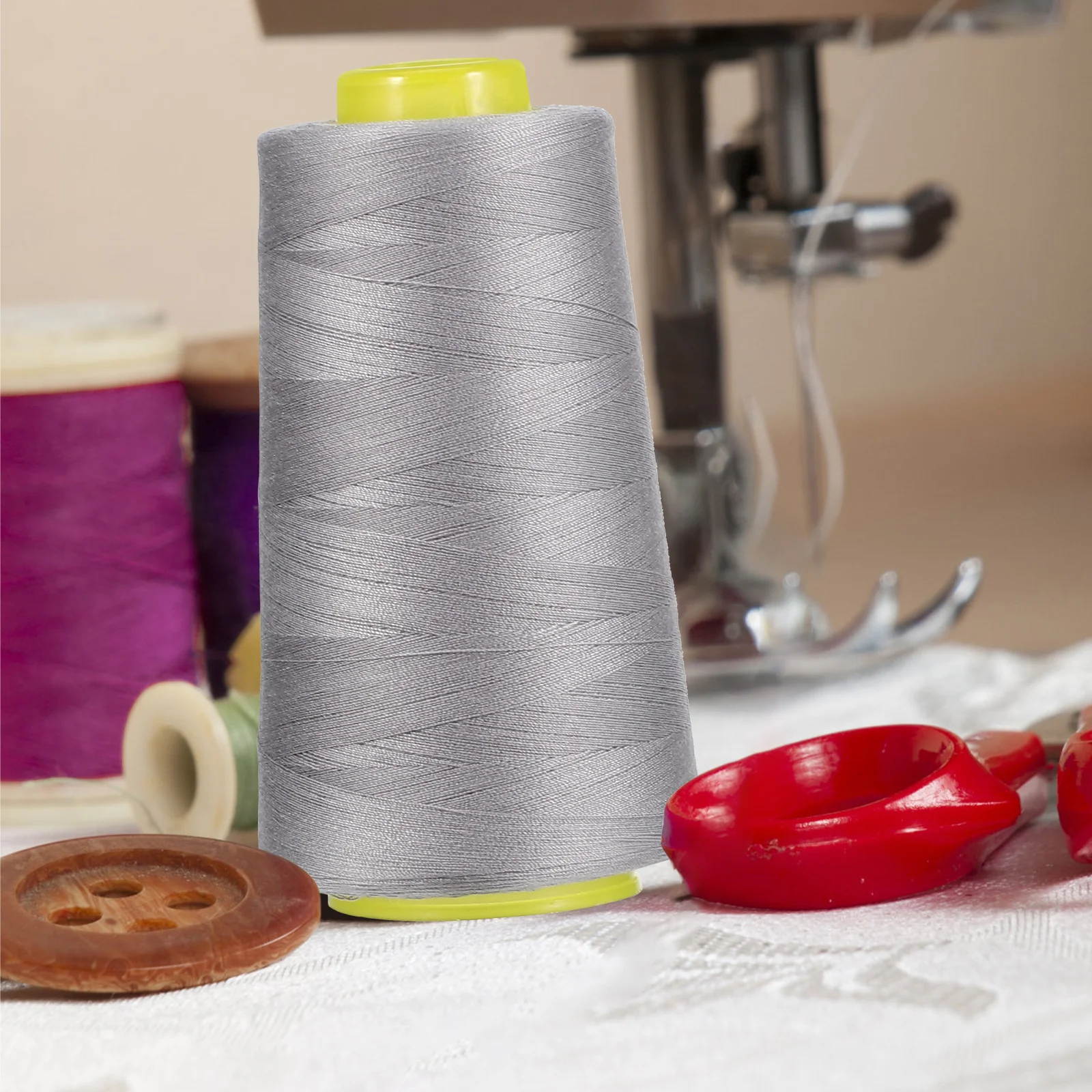 6Pcs Colored Polyester Threads Bobbin Sewing Spools Durable Sewing Machine Thread for Embroidery Craft Supplies
6Pcs Colored Polyester Threads Bobbin Sewing Spools Durable Sewing Machine Thread for Embroidery Craft Supplies