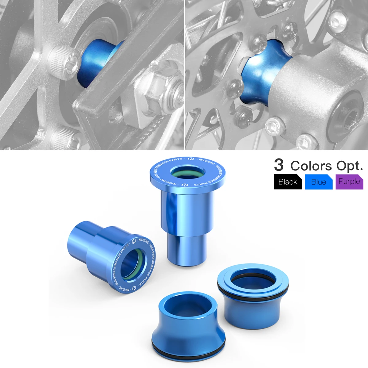NICECNC Front Rear Wheel Spacers Hub Collars O-ring For Sur-ron Surron Light Bee X S L1E Segway X160 X260 Electric Dirt Bike
NICECNC Front Rear Wheel Spacers Hub Collars O-ring For Sur-ron Surron Light Bee X S L1E Segway X160 X260 Electric Dirt Bike
