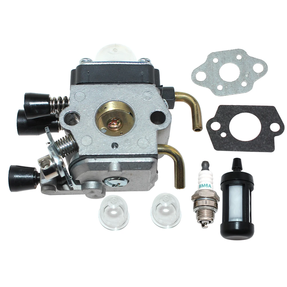 Carburetor Kit For Stihl FC75 FH75 FR85 FR85T FS75 FS80 FS85 FS85R FS85RX FS85T HL75 HL75K HL75 HT70 HT75 HS72 HS80 HS85 KM85
Carburetor Kit For Stihl FC75 FH75 FR85 FR85T FS75 FS80 FS85 FS85R FS85RX FS85T HL75 HL75K HL75 HT70 HT75 HS72 HS80 HS85 KM85