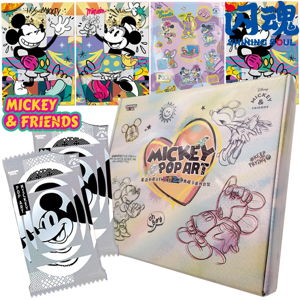 New Official Shining Soul Mickey and Friends Collection Card Shining Cute Cartoon Star Limited Edition Card Peripheral Toy Gift
New Official Shining Soul Mickey and Friends Collection Card Shining Cute Cartoon Star Limited Edition Card Peripheral Toy Gift