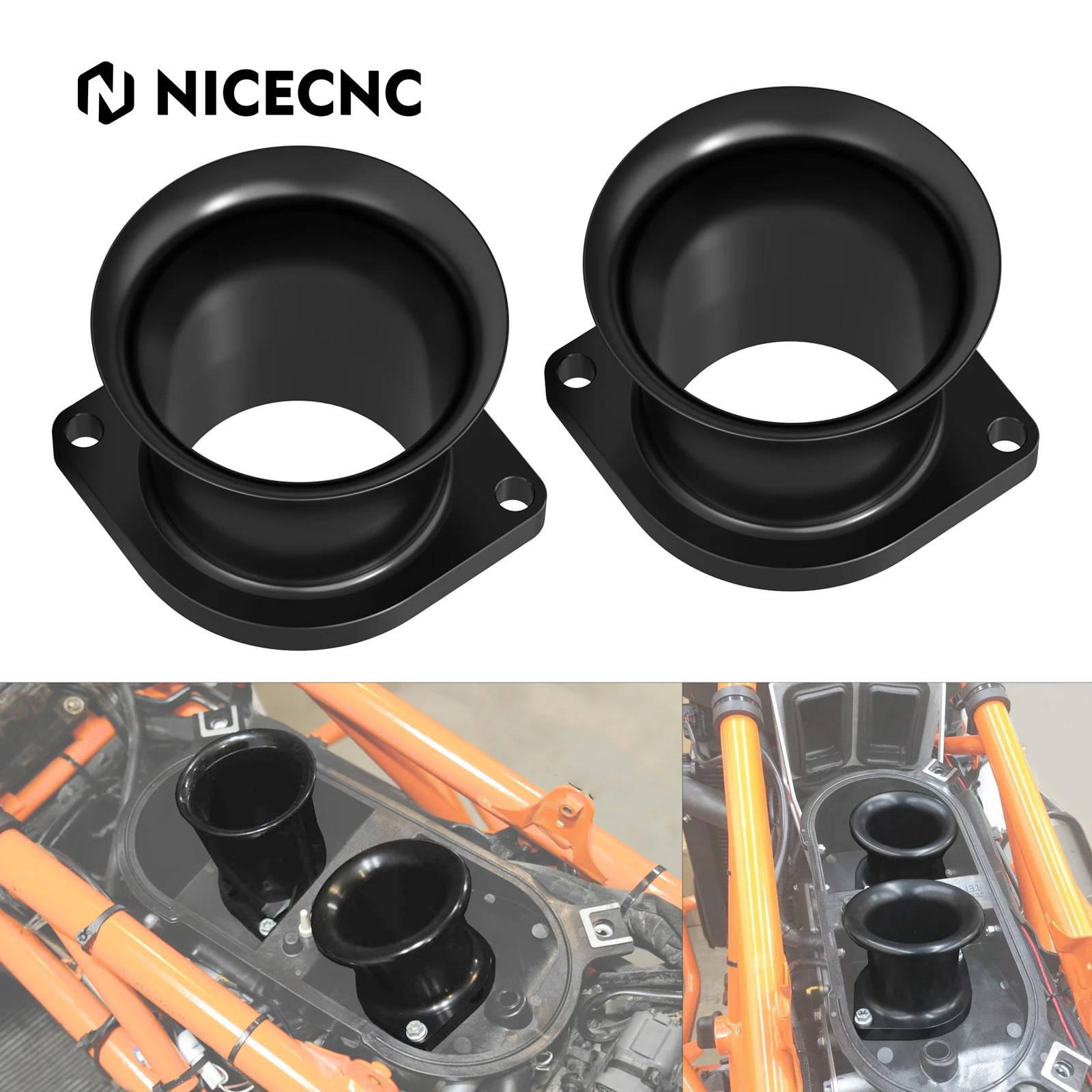 Motorcycle 65mm Intake Trumpet for 1290 Super Adventure/R/S/T 1290 Super ADV 1290 SAR SAS SAT 1190 Adventure/R 2013-2024
Motorcycle 65mm Intake Trumpet for 1290 Super Adventure/R/S/T 1290 Super ADV 1290 SAR SAS SAT 1190 Adventure/R 2013-2024