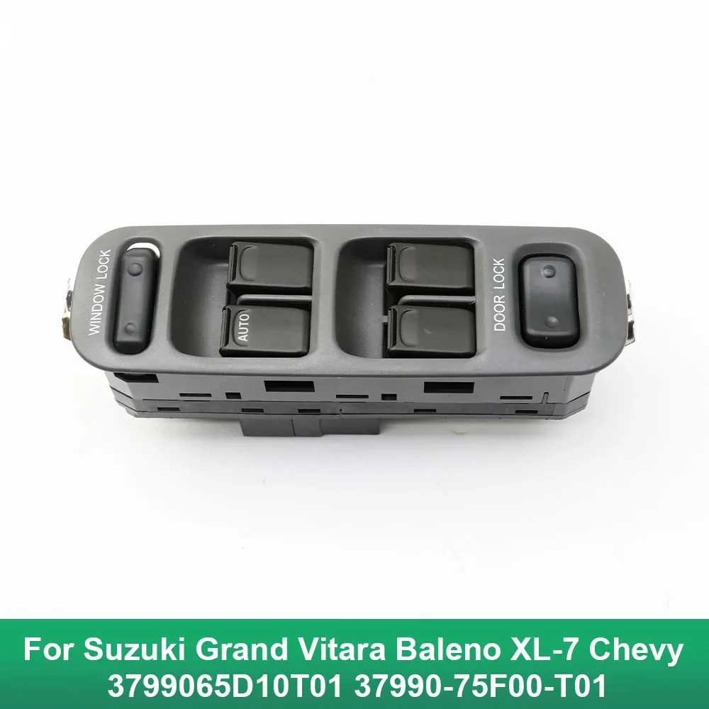 Nevosa 37990-65D10-T01 Электрический переключатель окна автомобиля для Suzuki Grand Vitara Baleno XL-7 Chevy 3799065D10T01 37990-75F00-T01
Nevosa 37990-65D10-T01 Электрический переключатель окна автомобиля для Suzuki Grand Vitara Baleno XL-7 Chevy 3799065D10T01 37990-75F00-T01