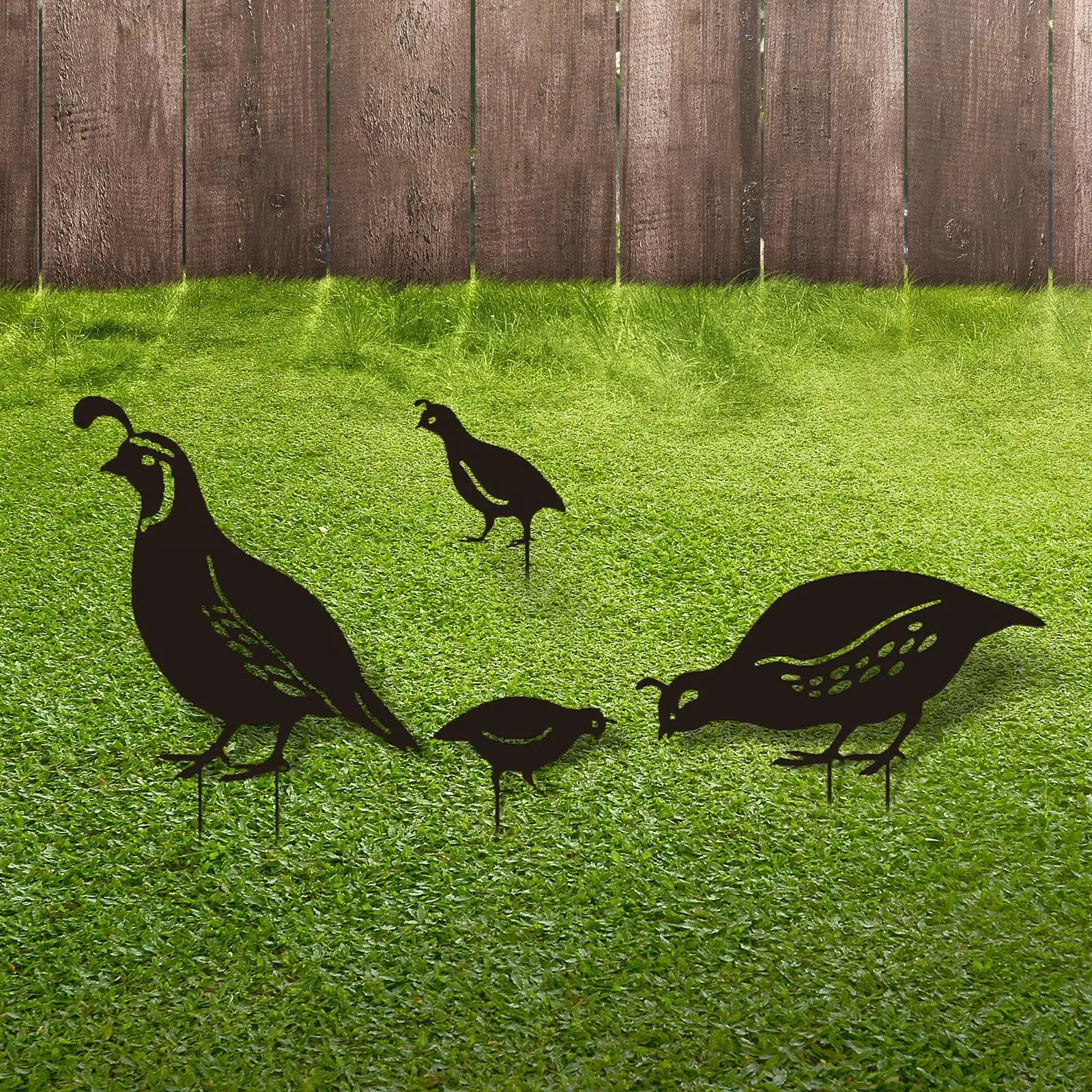 4 Pieces Quail Animal Statue Garden Ornaments Quail Animal Stakes Garden Decor for Pathway
4 Pieces Quail Animal Statue Garden Ornaments Quail Animal Stakes Garden Decor for Pathway