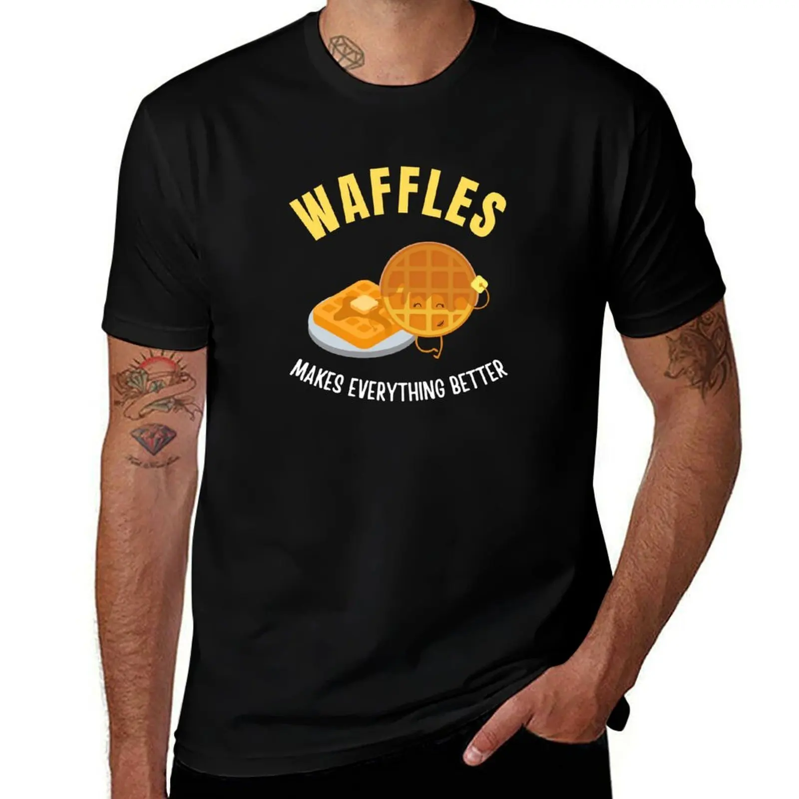 Waffles makes everything better T-Shirt t shirts for man cotton funny t shirts for man graphic funny man t shirt graphic T-Shirt
Waffles makes everything better T-Shirt t shirts for man cotton funny t shirts for man graphic funny man t shirt graphic T-Shirt