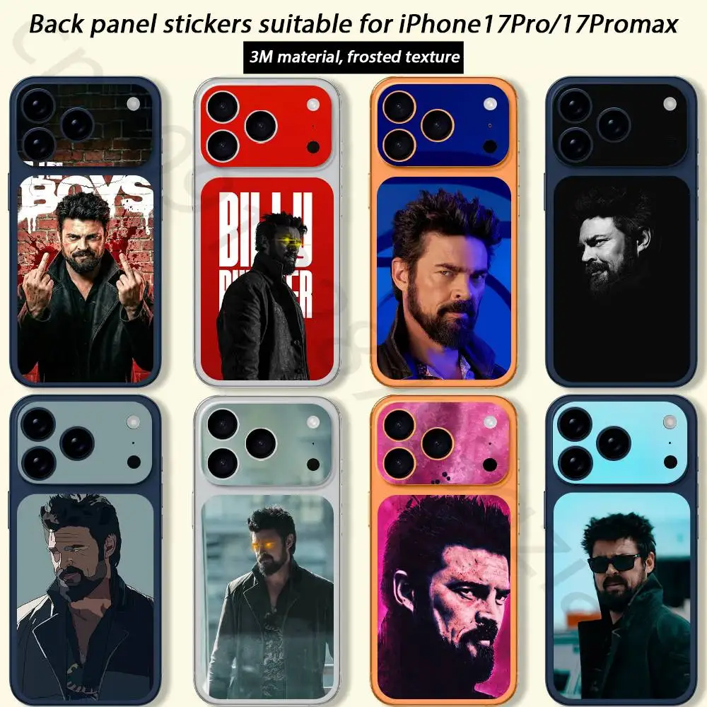 B-Billy Butcher For iPhone 17 pro Max /17 pro Full Cover Decal Skin Wrap 3D Colorful Rear Protective Sticker Film
B-Billy Butcher For iPhone 17 pro Max /17 pro Full Cover Decal Skin Wrap 3D Colorful Rear Protective Sticker Film