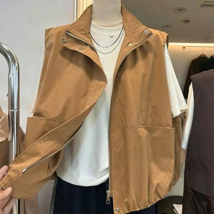 plus Size 300 Pou European Sle Color Stand Collar Vest ex Spring Autumn New Sle Layering Versatile Workwear ...
plus Size 300 Pou European Sle Color Stand Collar Vest ex Spring Autumn New Sle Layering Versatile Workwear ...