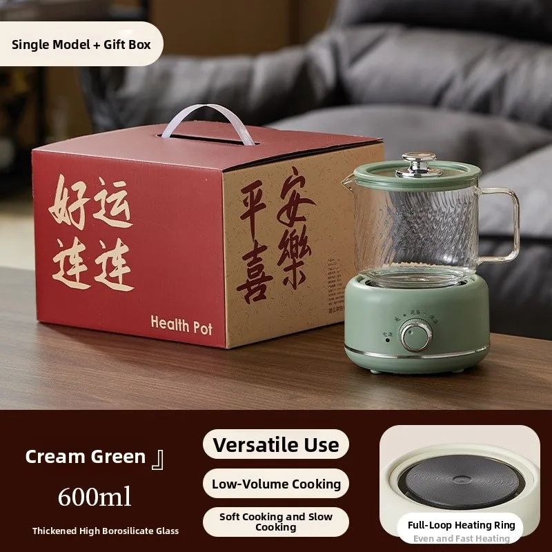 Multifunctional Health Tea Pot Small Office Glass Heating Cup Gift Home Use Full Glass Tea Maker Water Boiler
Multifunctional Health Tea Pot Small Office Glass Heating Cup Gift Home Use Full Glass Tea Maker Water Boiler