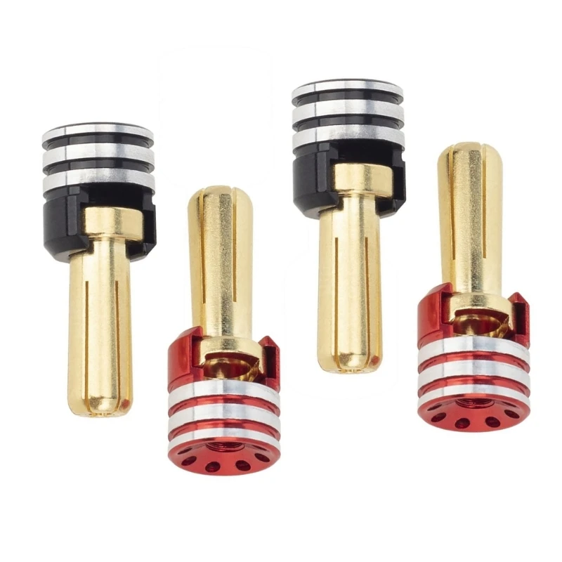 Pack of 4 High Performances Bullets Connectors for Remote Control Vehicles with Efficient Heat Dissipation
Pack of 4 High Performances Bullets Connectors for Remote Control Vehicles with Efficient Heat Dissipation