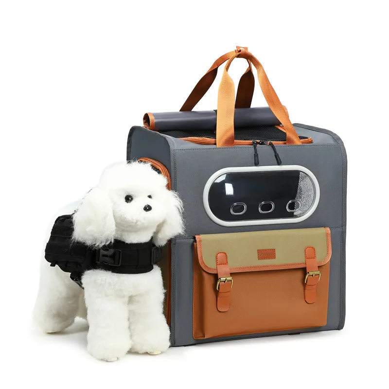 Cat & Dog Carrier with Large Capacity - Portable Pet Backpack with Transparent Space Helmet and Telescopic Handle Travel Suitcas
Cat & Dog Carrier with Large Capacity - Portable Pet Backpack with Transparent Space Helmet and Telescopic Handle Travel Suitcas