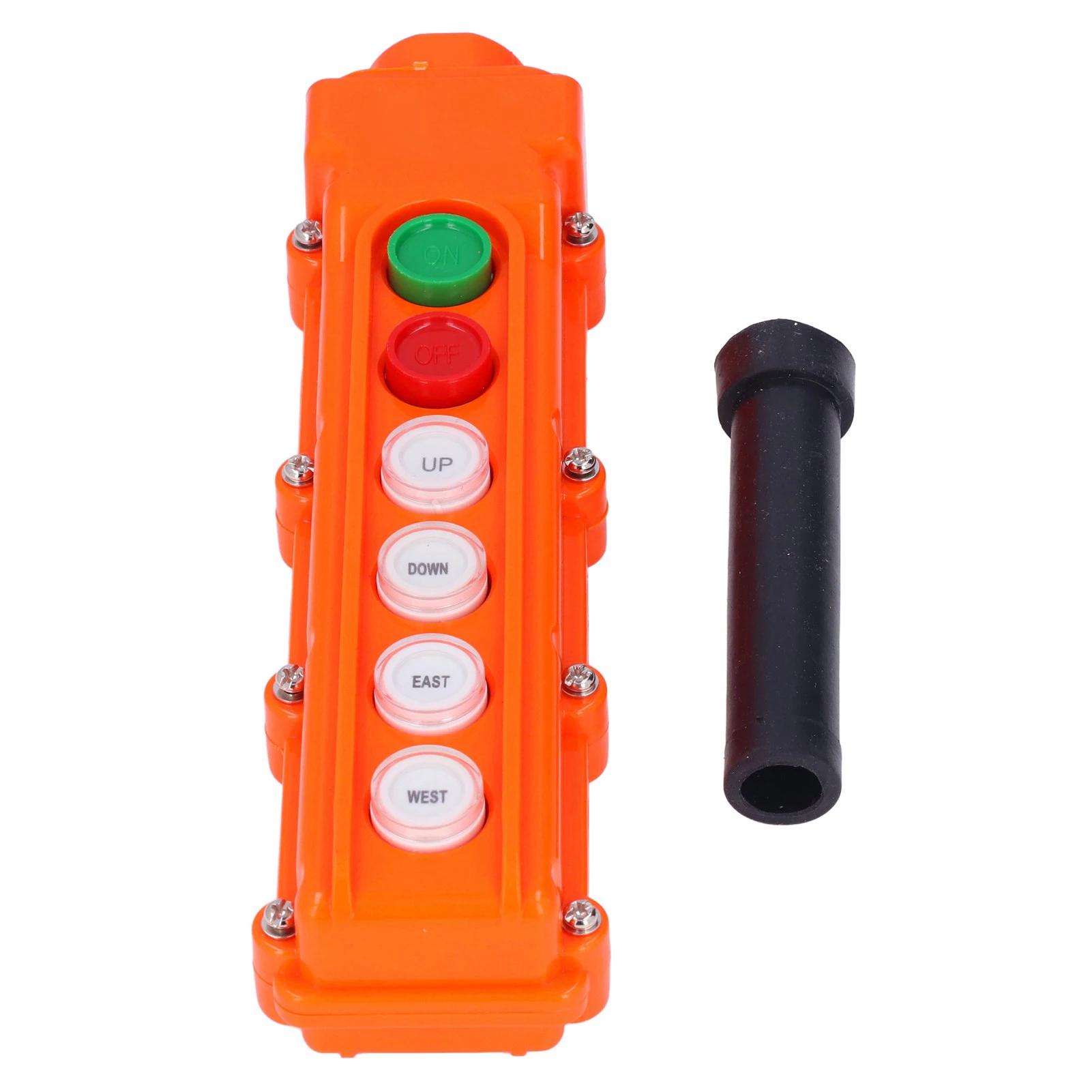 Hoist Crane Push Button Switch Crane Controller Hoist Remote Control Station Push Button Switch 6 Ways COB‑62A 220V/500V
Hoist Crane Push Button Switch Crane Controller Hoist Remote Control Station Push Button Switch 6 Ways COB‑62A 220V/500V
