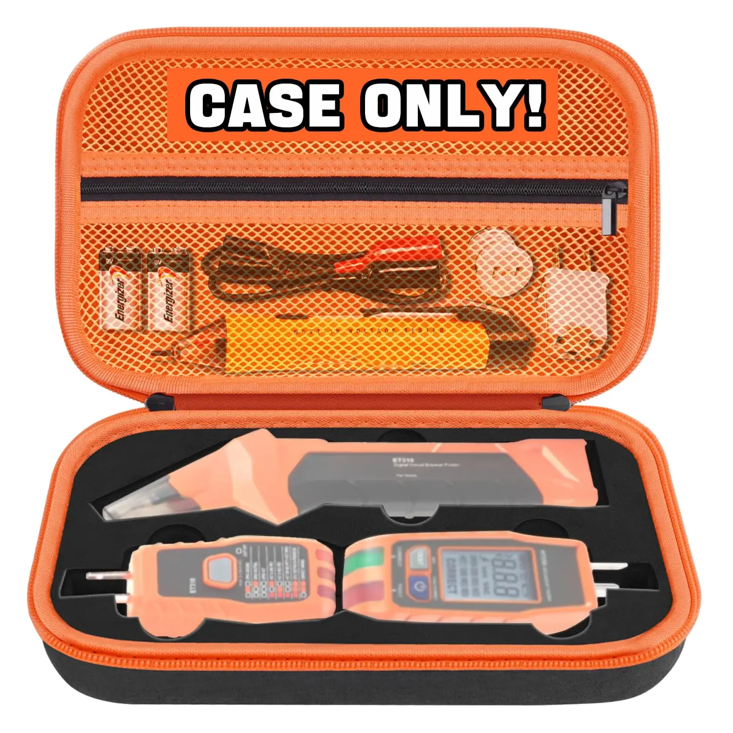 Hard EVA Case for Circuit Breaker Finder & Outlet Tester - Storage Organizer Bag for Electrical Tools (Case Only)
Hard EVA Case for Circuit Breaker Finder & Outlet Tester - Storage Organizer Bag for Electrical Tools (Case Only)