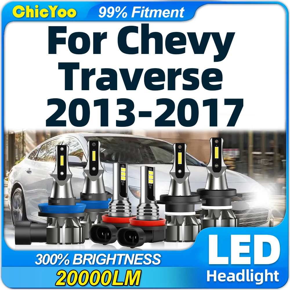 LED Headlight Bulbs 60000LM Canbus No Error 6000K White Car Fog Light 12V 24V For Chevy Traverse 2013 2014 2015 2016 2017
LED Headlight Bulbs 60000LM Canbus No Error 6000K White Car Fog Light 12V 24V For Chevy Traverse 2013 2014 2015 2016 2017