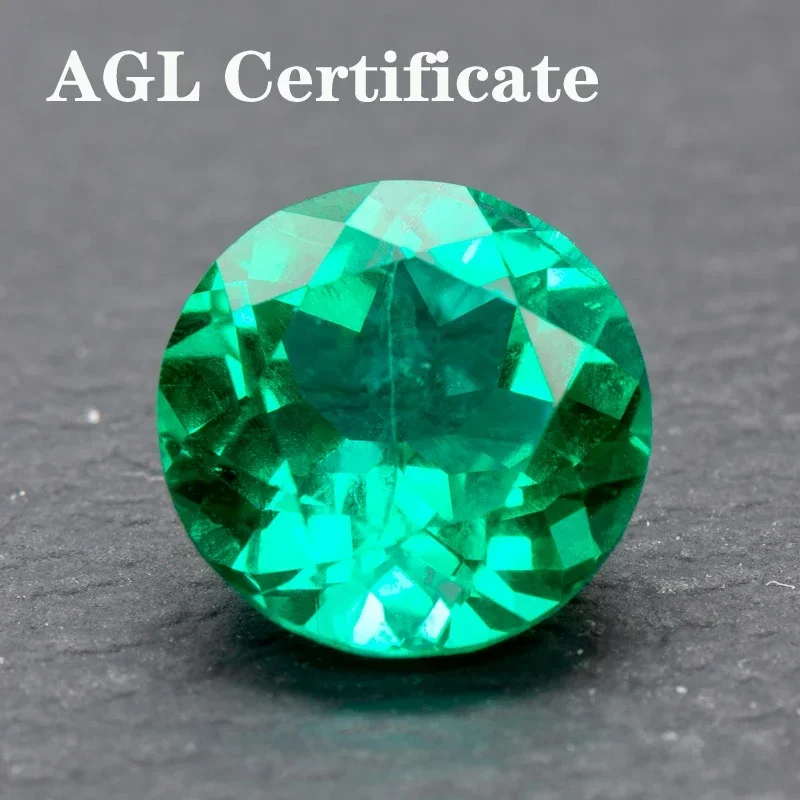 Lab Grown Round Shape Emerald Green Color Gemstone Hand-cut Columbia Emeralds Beads for Diy Advanced Charm Jewelry Rings Making
Lab Grown Round Shape Emerald Green Color Gemstone Hand-cut Columbia Emeralds Beads for Diy Advanced Charm Jewelry Rings Making