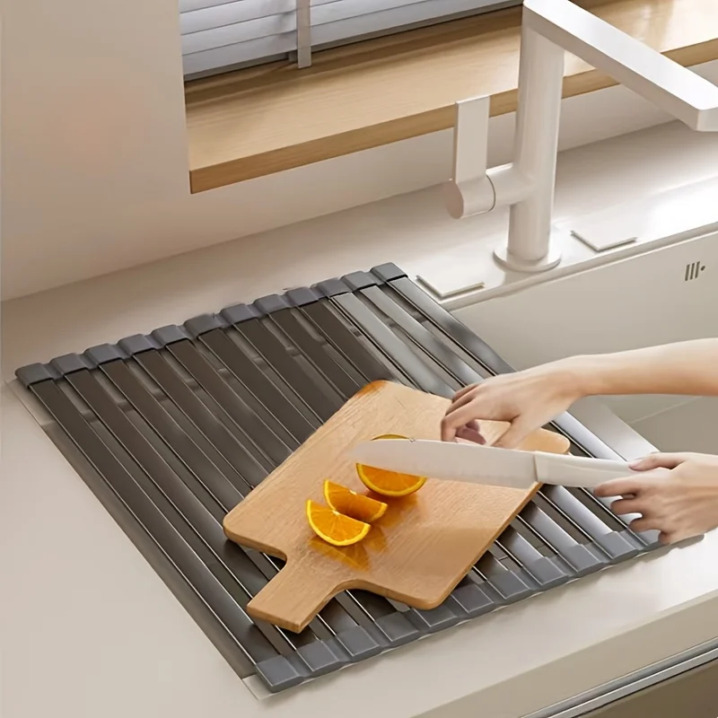 New Kitchen Sink Drain Rack Sink Bowl and Dish Storage Rack Foldable and Retractable Drain Basket Drying Storage Shelf
New Kitchen Sink Drain Rack Sink Bowl and Dish Storage Rack Foldable and Retractable Drain Basket Drying Storage Shelf