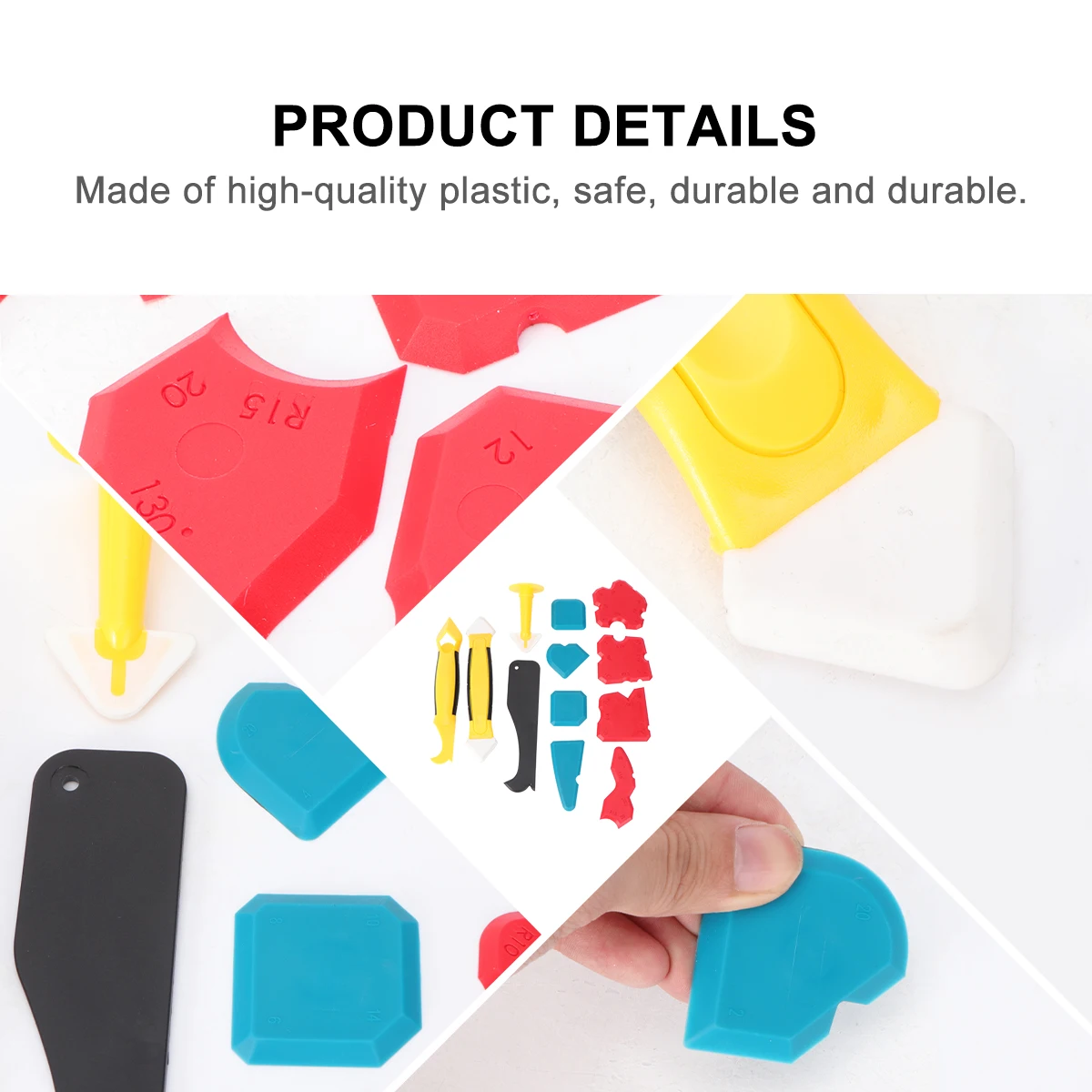 12 piece Glass Glue Caulking Set Tool Kit Sealing Remover Spatula Scraper Plastic Sink Kitchen Bathroom DIY Silicone Sealant
12 piece Glass Glue Caulking Set Tool Kit Sealing Remover Spatula Scraper Plastic Sink Kitchen Bathroom DIY Silicone Sealant