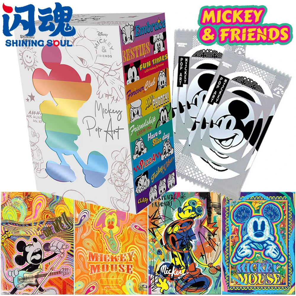 SHINING SOUL Original Mickey and Friends Collection Card Famous Cartoon Star Limited Character Card Child Cherish Christmas Gift
SHINING SOUL Original Mickey and Friends Collection Card Famous Cartoon Star Limited Character Card Child Cherish Christmas Gift