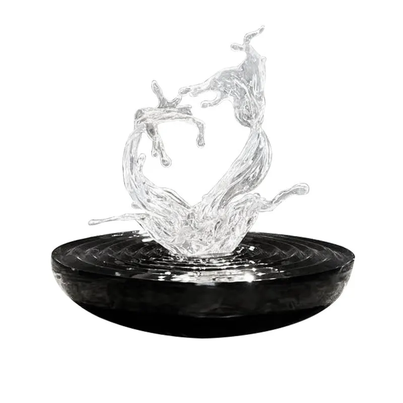High-end ornaments Light luxury transparent sculpture ornaments Hotel lobby lobby model room Living room entrance decorative
High-end ornaments Light luxury transparent sculpture ornaments Hotel lobby lobby model room Living room entrance decorative