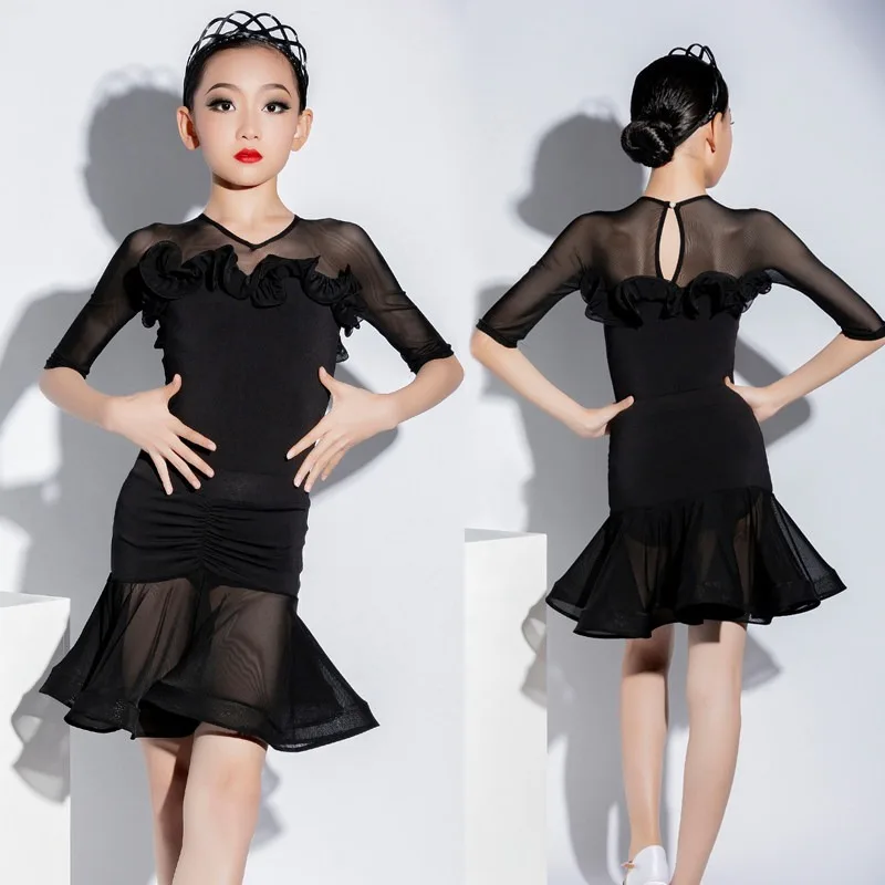 Theeper Summer New Girls Latin Dance Skirt Professional Performance Costume Kids Competition & Arts Exam Grading Practice Wear
Theeper Summer New Girls Latin Dance Skirt Professional Performance Costume Kids Competition & Arts Exam Grading Practice Wear