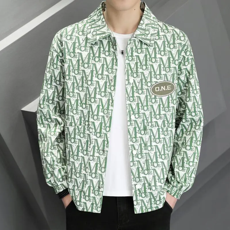 Trendy Men's Slim Fit Casual Jaet Autumn Faionable All-Match Korean Sle Long Sve irt Outerwear for Teenagers
Trendy Men's Slim Fit Casual Jaet Autumn Faionable All-Match Korean Sle Long Sve irt Outerwear for Teenagers