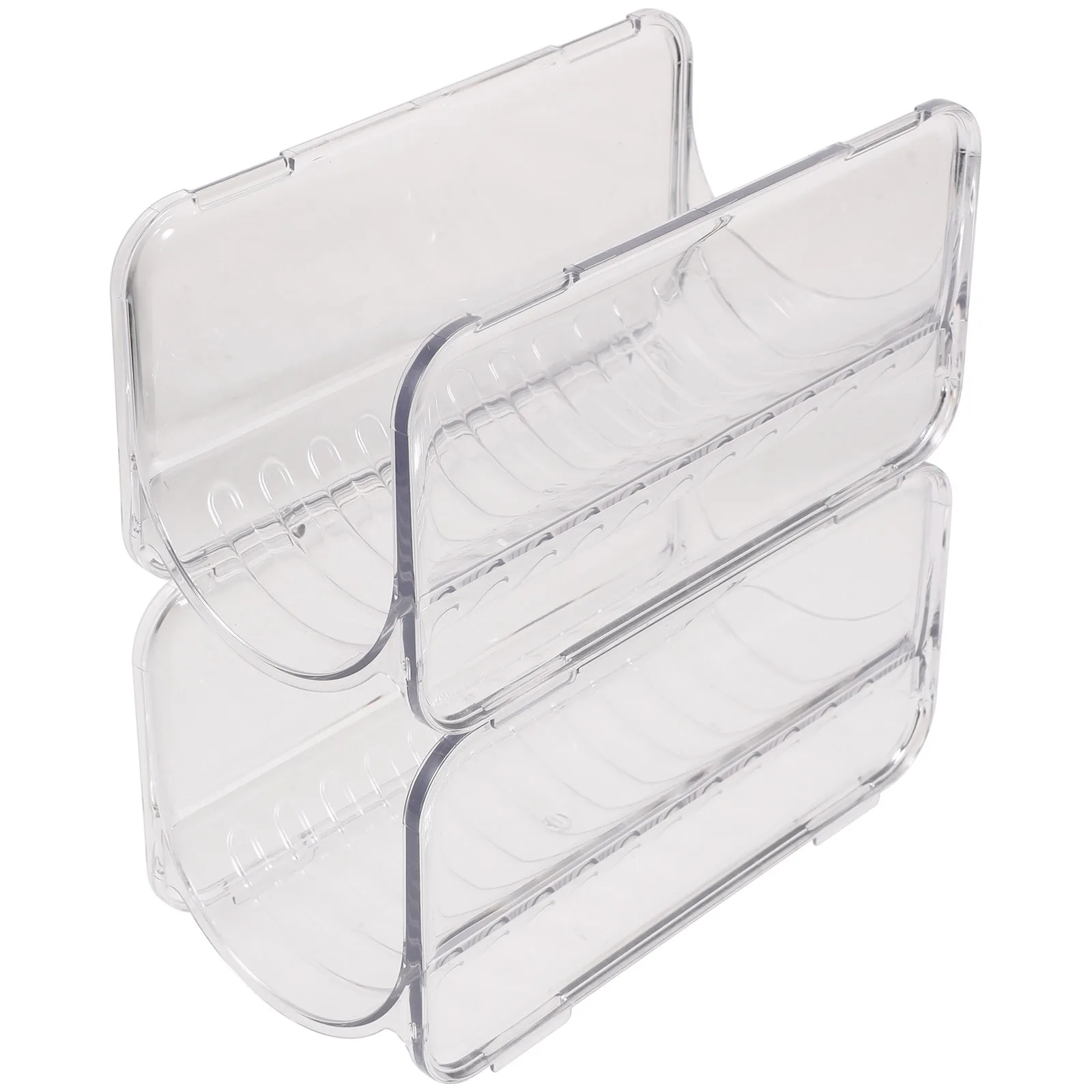 2pcs Multi-layer Cup Holder Stackable Plastic Water Bottle Organizer Kitchen Cabinet Fridge Storage Rack Vac Bottle Stand
2pcs Multi-layer Cup Holder Stackable Plastic Water Bottle Organizer Kitchen Cabinet Fridge Storage Rack Vac Bottle Stand