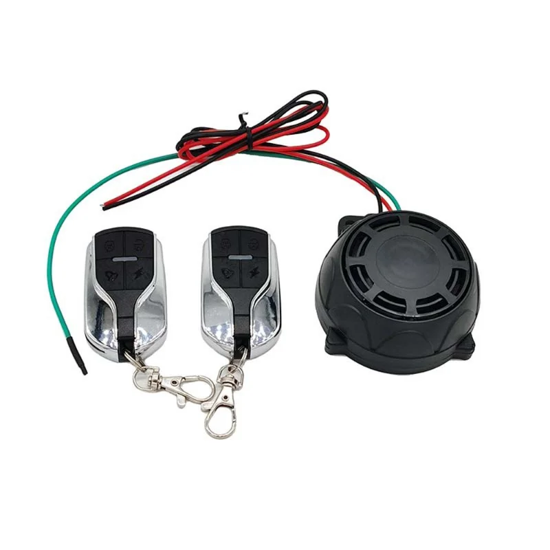 12 V Motorcycle Anti-Theft Device Adjustable Sensitivity Alarm Warning Horn With 2 Remote Controller
12 V Motorcycle Anti-Theft Device Adjustable Sensitivity Alarm Warning Horn With 2 Remote Controller