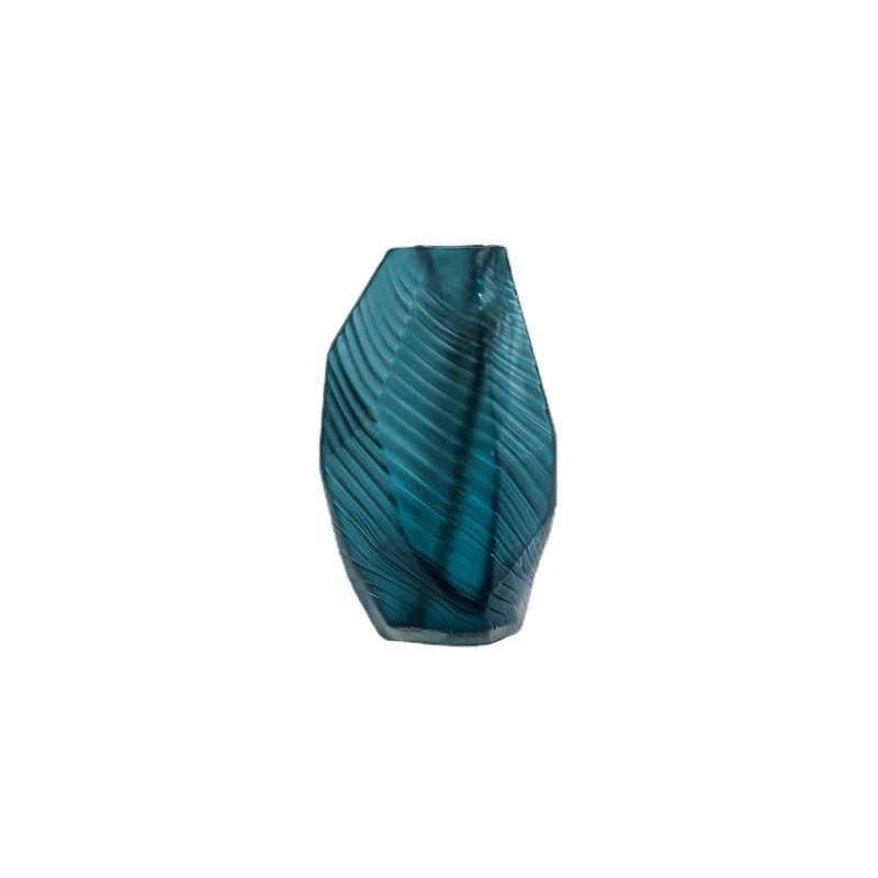 Modern frosted glass vase ornament fashion model room living room home soft decoration
Modern frosted glass vase ornament fashion model room living room home soft decoration