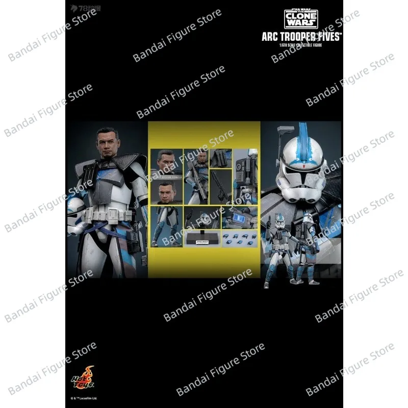 HOTTOYS HT TMS132 1/6 Collectible ARC TROOPER Fives Action Figure STAR WARS CLONES 12" Full Set Man Figurine Gifts Model
HOTTOYS HT TMS132 1/6 Collectible ARC TROOPER Fives Action Figure STAR WARS CLONES 12" Full Set Man Figurine Gifts Model