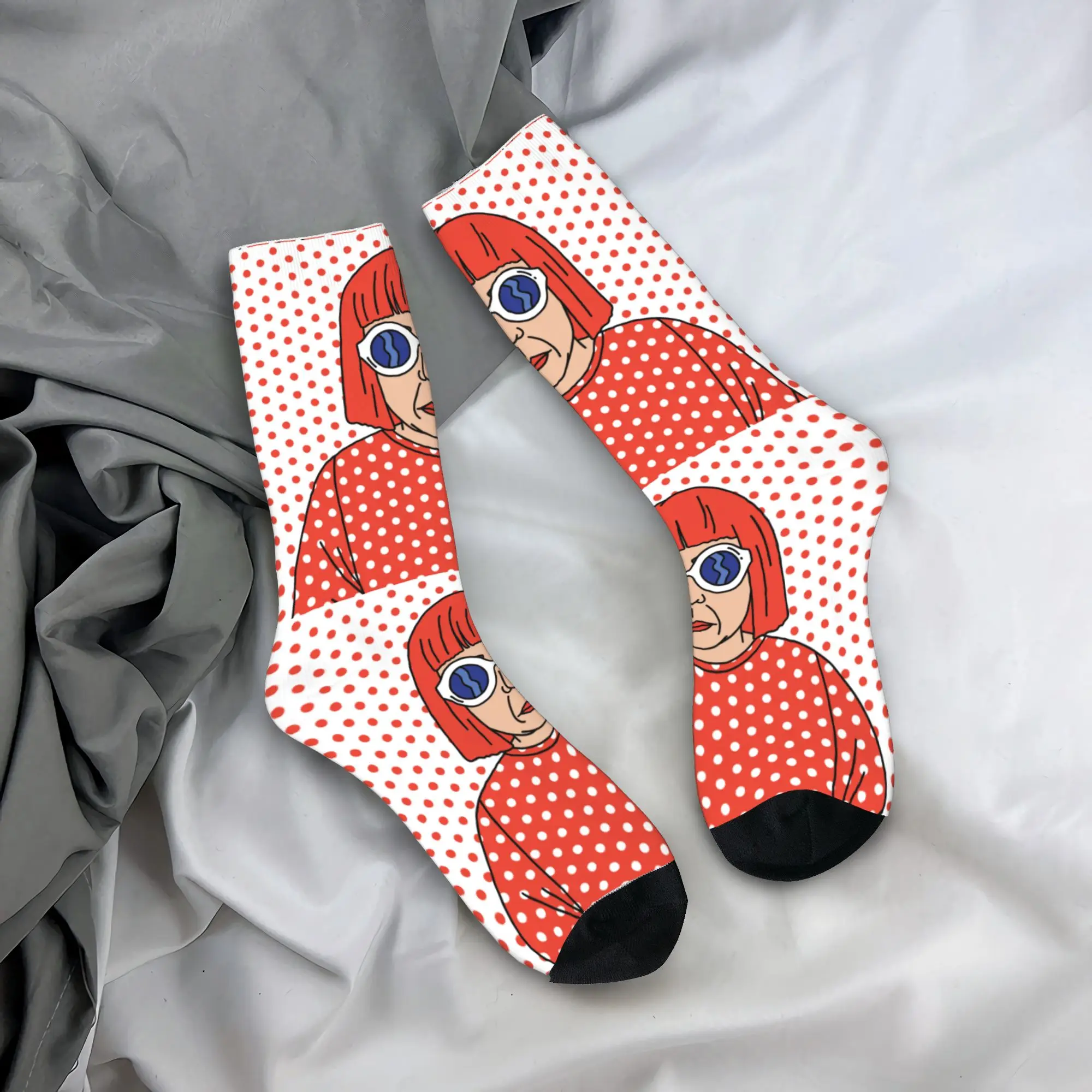Custom Cool Yayoi Kusama Self Portrait Socks Women Men Warm 3D Printed Sports Football Socks
Custom Cool Yayoi Kusama Self Portrait Socks Women Men Warm 3D Printed Sports Football Socks