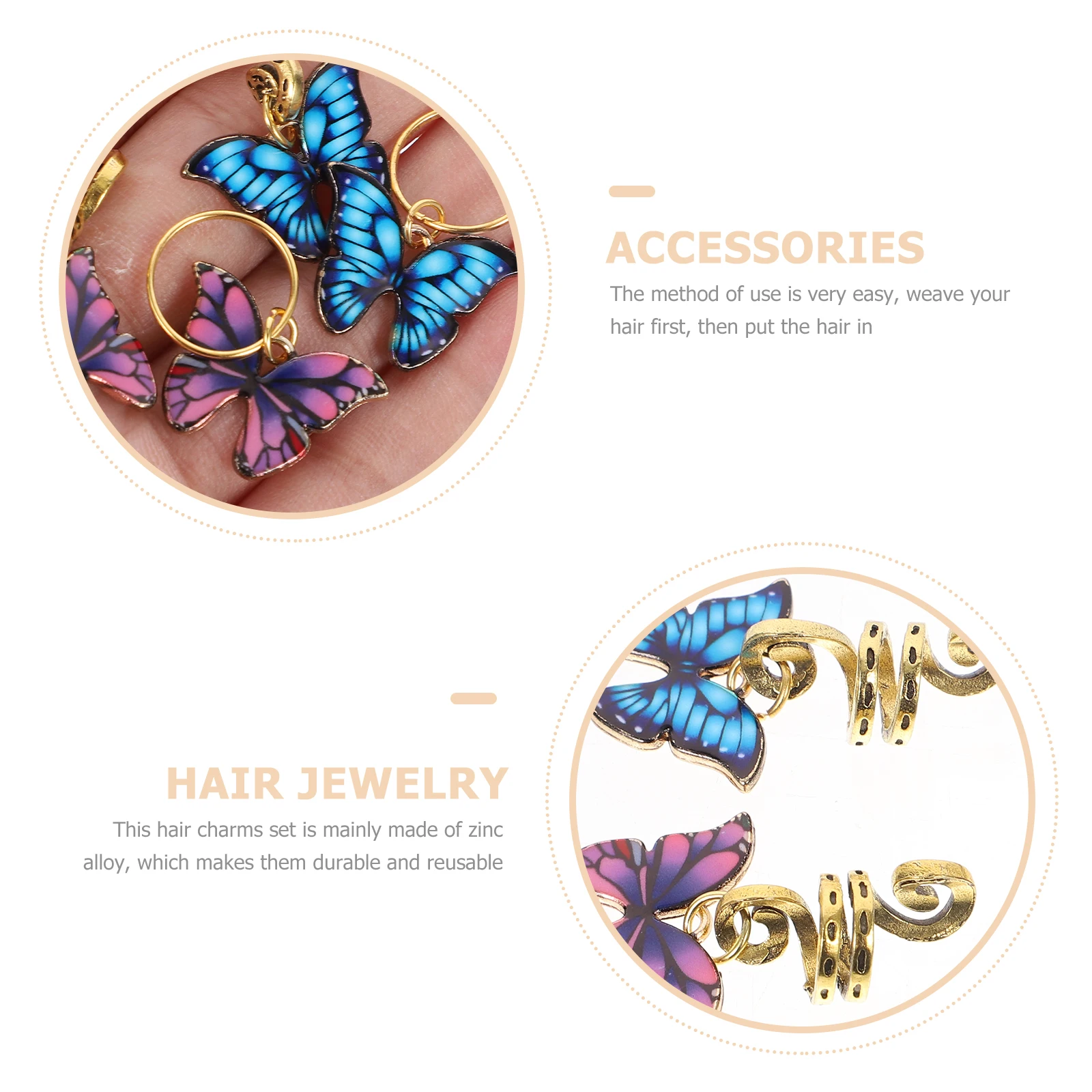 12pcs Charms Set Zinc Dreadlock Accessories Alloy Spiral Rings Braid Jewelry Durable Reusable Hair Tools Braiding Accessories
12pcs Charms Set Zinc Dreadlock Accessories Alloy Spiral Rings Braid Jewelry Durable Reusable Hair Tools Braiding Accessories