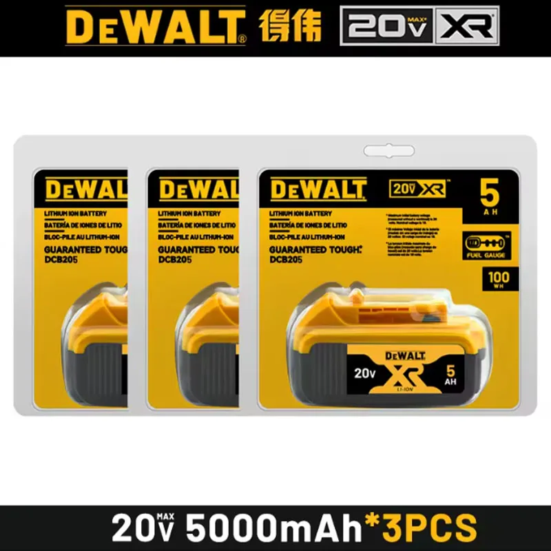 Original Dewalt Battery DCF series Power Tool 20V 6000mAh Electric Tool Li-ion Battery DCS577B, DCC2560T1, Replacement Accessory
Original Dewalt Battery DCF series Power Tool 20V 6000mAh Electric Tool Li-ion Battery DCS577B, DCC2560T1, Replacement Accessory