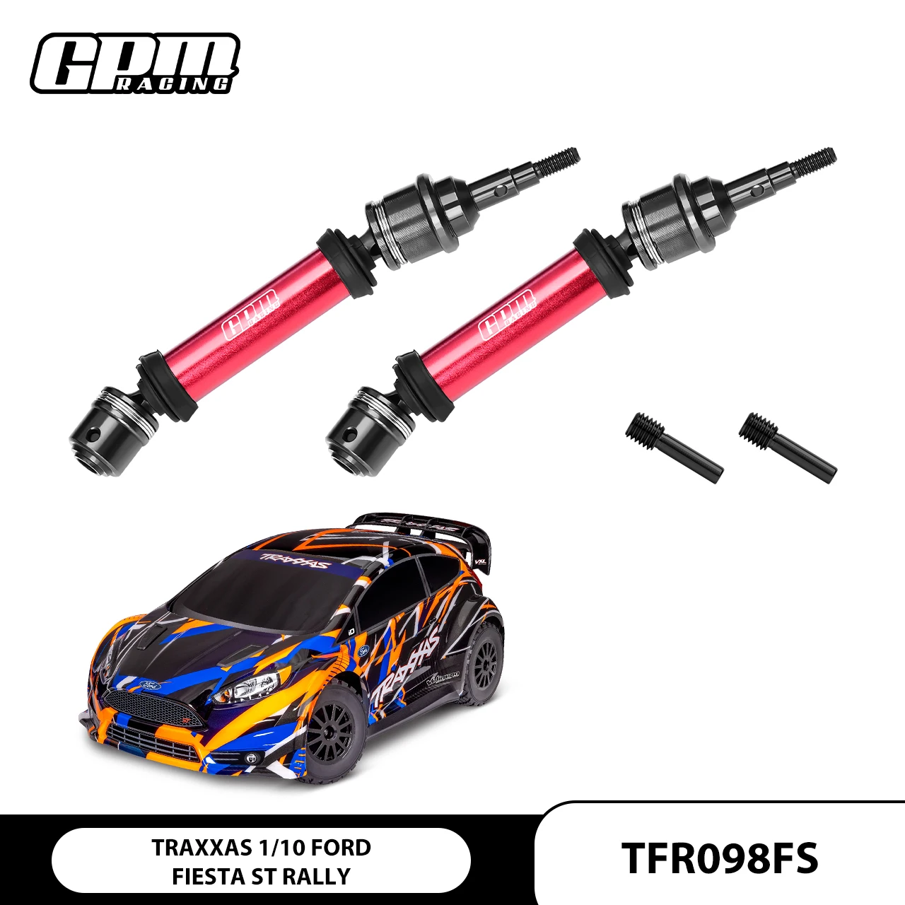 GPM TRAXXAS 1/10 Ford Fiesta ST для углеродистой стали + передний приводной вал из сплава 6061 CVD
GPM TRAXXAS 1/10 Ford Fiesta ST для углеродистой стали + передний приводной вал из сплава 6061 CVD
