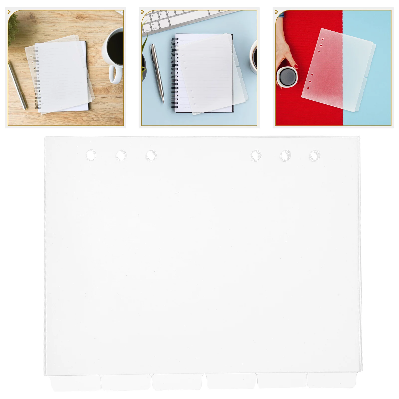 6 шт., прозрачные акриловые разделители для переплетов формата А5, многоразовые вкладки S nneole для школы, офиса, путешествий, журналов, планировщиков, вкладки для переплета
6 шт., прозрачные акриловые разделители для переплетов формата А5, многоразовые вкладки S nneole для школы, офиса, путешествий, журналов, планировщиков, вкладки для переплета