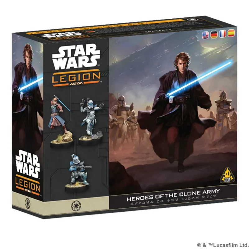 Authentic Star Wars Legion SWQ Series Army Hero Anakin Obiwan 501 Unassembled Unpainted Mini Desktop Strategic War Game
Authentic Star Wars Legion SWQ Series Army Hero Anakin Obiwan 501 Unassembled Unpainted Mini Desktop Strategic War Game