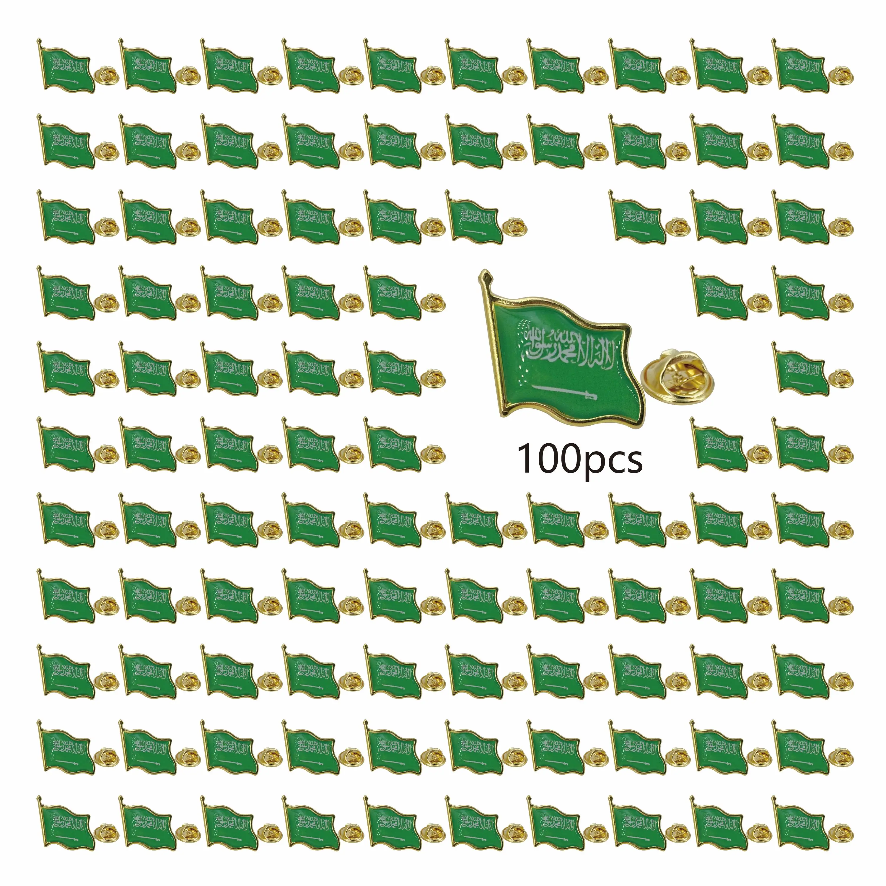 Металлическая брошь с флагом Саудовской Аравии, значок на лацкане, оптом, аксессуар для одежды унисекс, сувенир для одежды, сумок, шапок, 100 шт.
Металлическая брошь с флагом Саудовской Аравии, значок на лацкане, оптом, аксессуар для одежды унисекс, сувенир для одежды, сумок, шапок, 100 шт.