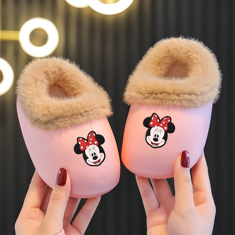 Disney Minnie Mouse Children's cotton slippers boots waterproof baby warm autumn and winter infants wear boots cotton slippers
Disney Minnie Mouse Children's cotton slippers boots waterproof baby warm autumn and winter infants wear boots cotton slippers