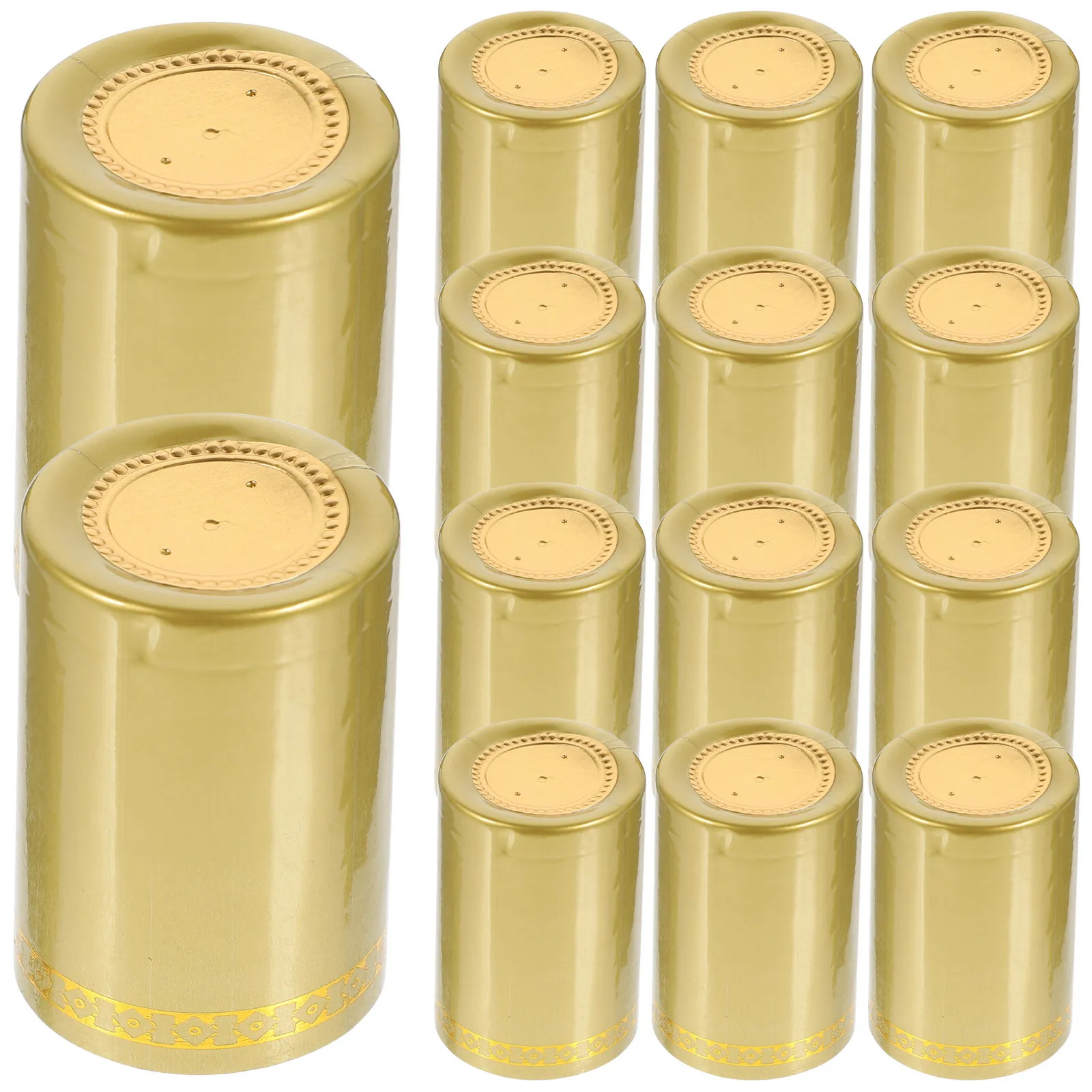 50pcs Bottle Heat Shrink Cap Seals Stopper Film Wrap Bottles Sealer Decorative Air Tight Seal Preserving Practical Gift
50pcs Bottle Heat Shrink Cap Seals Stopper Film Wrap Bottles Sealer Decorative Air Tight Seal Preserving Practical Gift