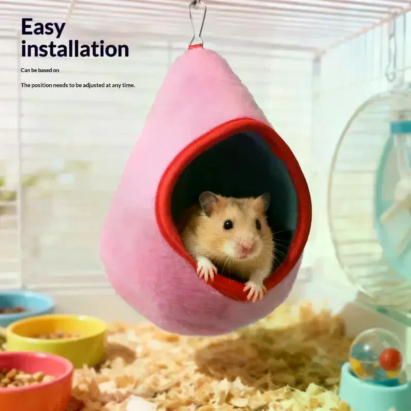 Hamster Bird Hanging Nest Plush Hammock Cage Nest Soft Warm Sleeping Bed Bag Decoration Pets Rest Nest Supplies Accessories
Hamster Bird Hanging Nest Plush Hammock Cage Nest Soft Warm Sleeping Bed Bag Decoration Pets Rest Nest Supplies Accessories