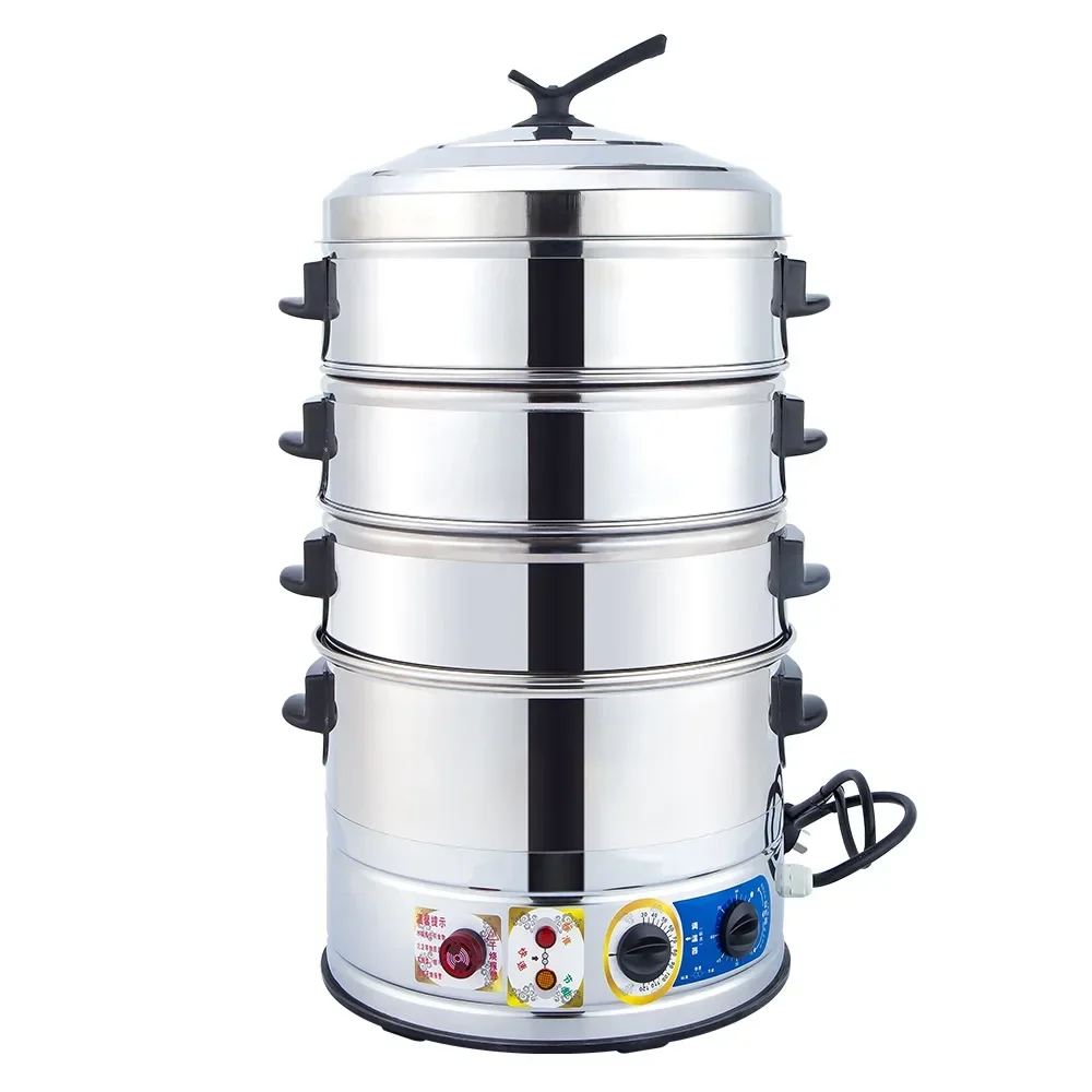 Electric Steamer Multifunctional Large-Capacity Multi-Layer Steamer Electric Steamer Commercial Breakfast Shop Tableware
Electric Steamer Multifunctional Large-Capacity Multi-Layer Steamer Electric Steamer Commercial Breakfast Shop Tableware
