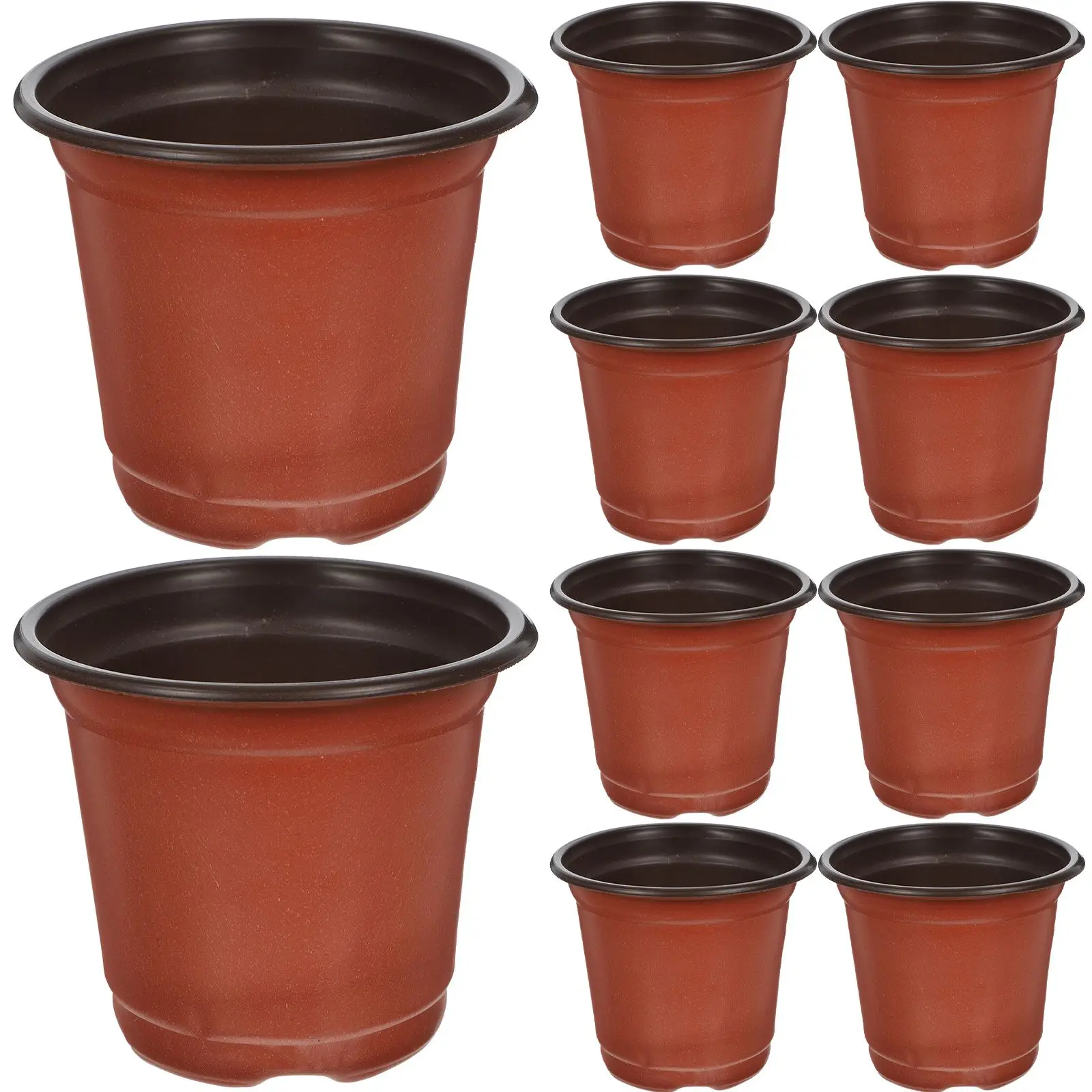 50pcs Plastic Flowerpot Minimalist Breathable Bottom Holes Desk Bookshelf Living Room Succulents Cactus Planter Storage Gift
50pcs Plastic Flowerpot Minimalist Breathable Bottom Holes Desk Bookshelf Living Room Succulents Cactus Planter Storage Gift