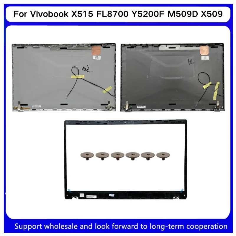New For Kailxuling Vivobook X515 FL8700 Y5200F M509D X509 R565M Y5200 F509 Y5200 V5200F LCD Back Cover / LCD Front Bezel Cover
New For Kailxuling Vivobook X515 FL8700 Y5200F M509D X509 R565M Y5200 F509 Y5200 V5200F LCD Back Cover / LCD Front Bezel Cover