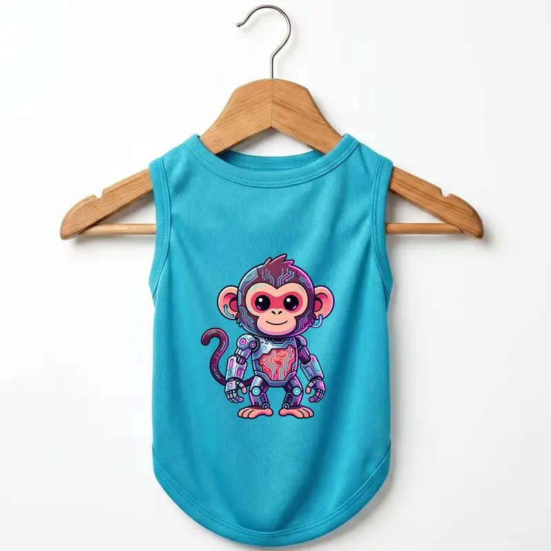 Dog Cool Vest, Mech Monkey Print, Summer Pet Quick Dry
Dog Cool Vest, Mech Monkey Print, Summer Pet Quick Dry